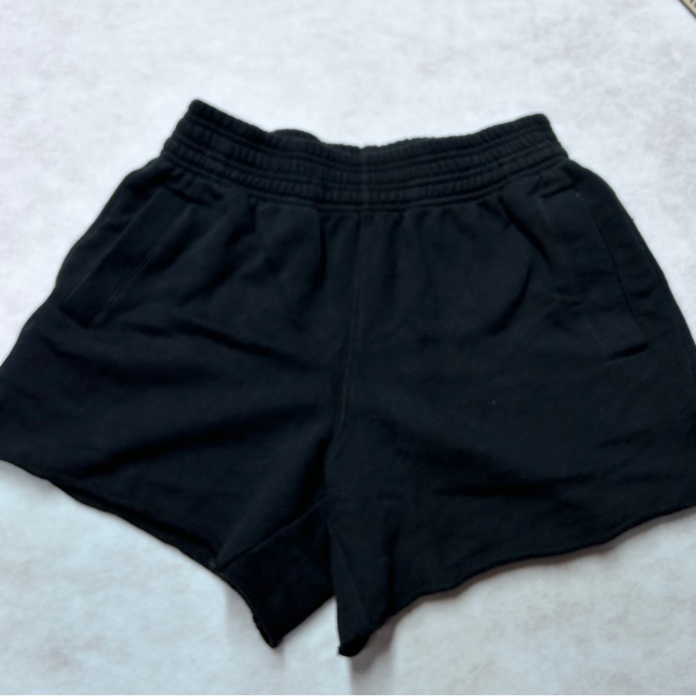 Aerie Black Athletic Shorts Lightweight Elastic Waist